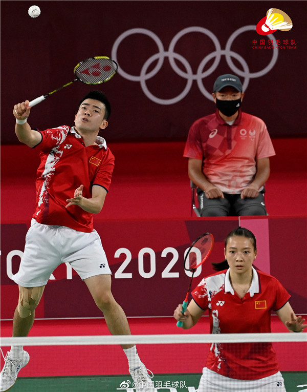 “雅思组合”东京奥运会摘银，郑思维黄雅琼：我们还会携手并进！